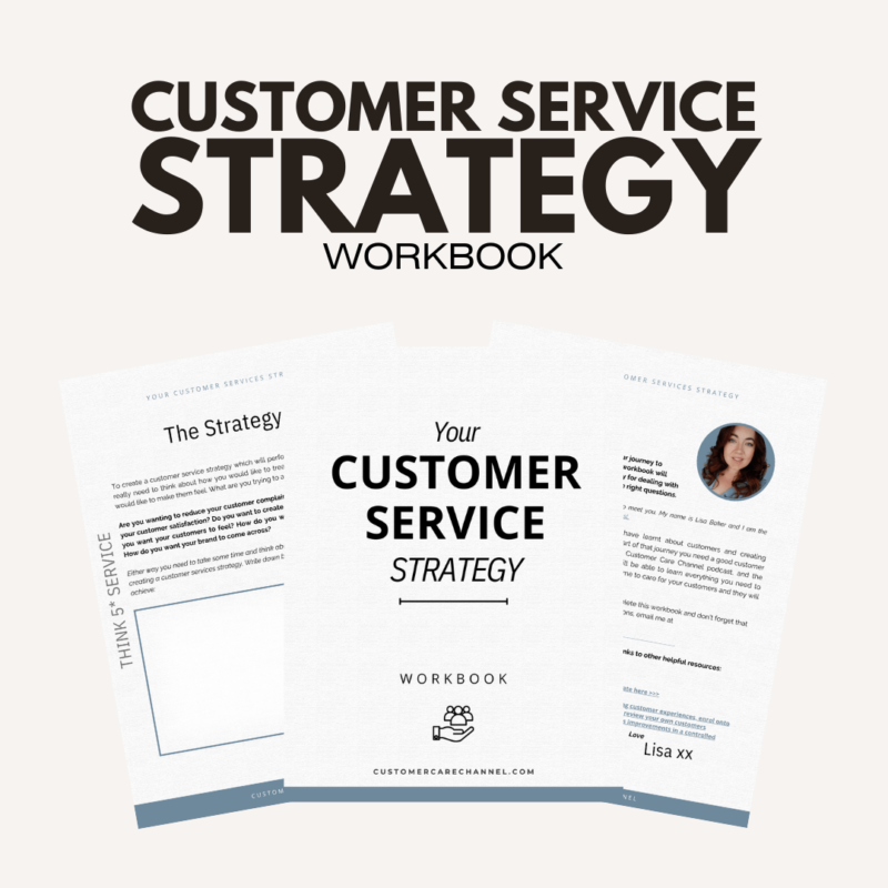 CUSTOMER SERVICE strategy