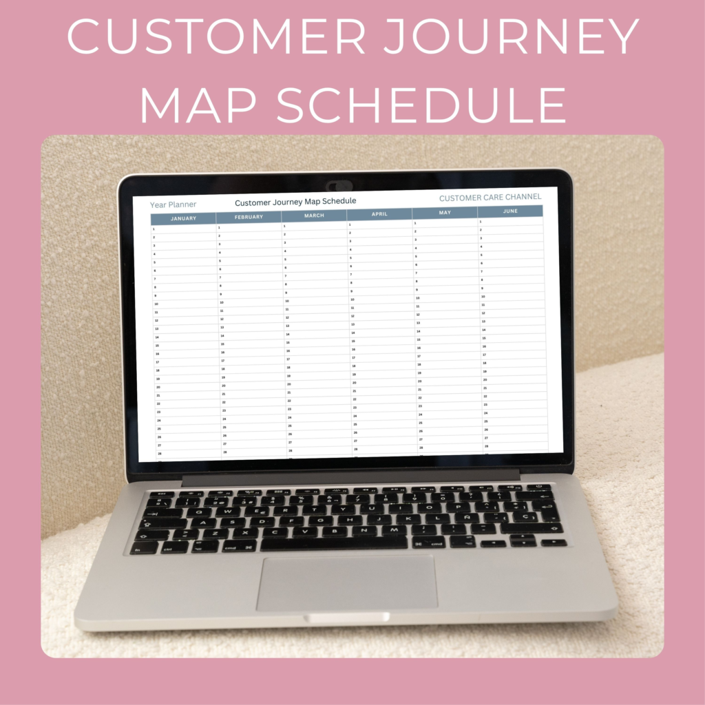 customer journey map schedule
