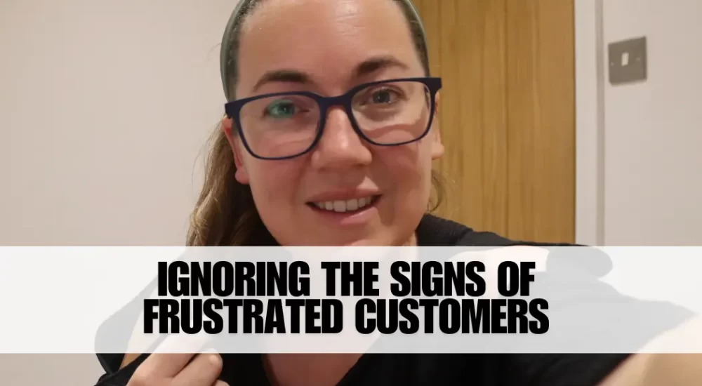 frustrated customers